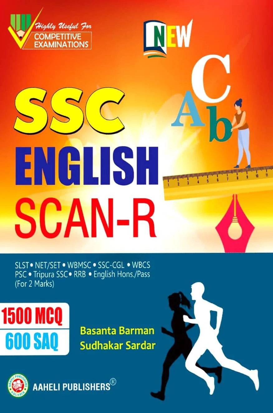 SSC English Scan-R (English Version) Latest Edition - Retail Maharaj