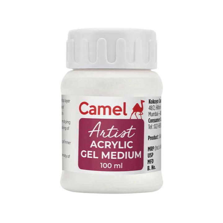 Camel Acrylic Gel Medium 100ml - Retail Maharaj