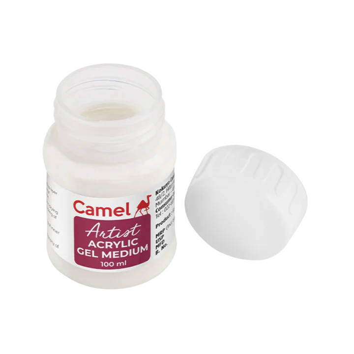 Camel Acrylic Gel Medium 100ml - Retail Maharaj