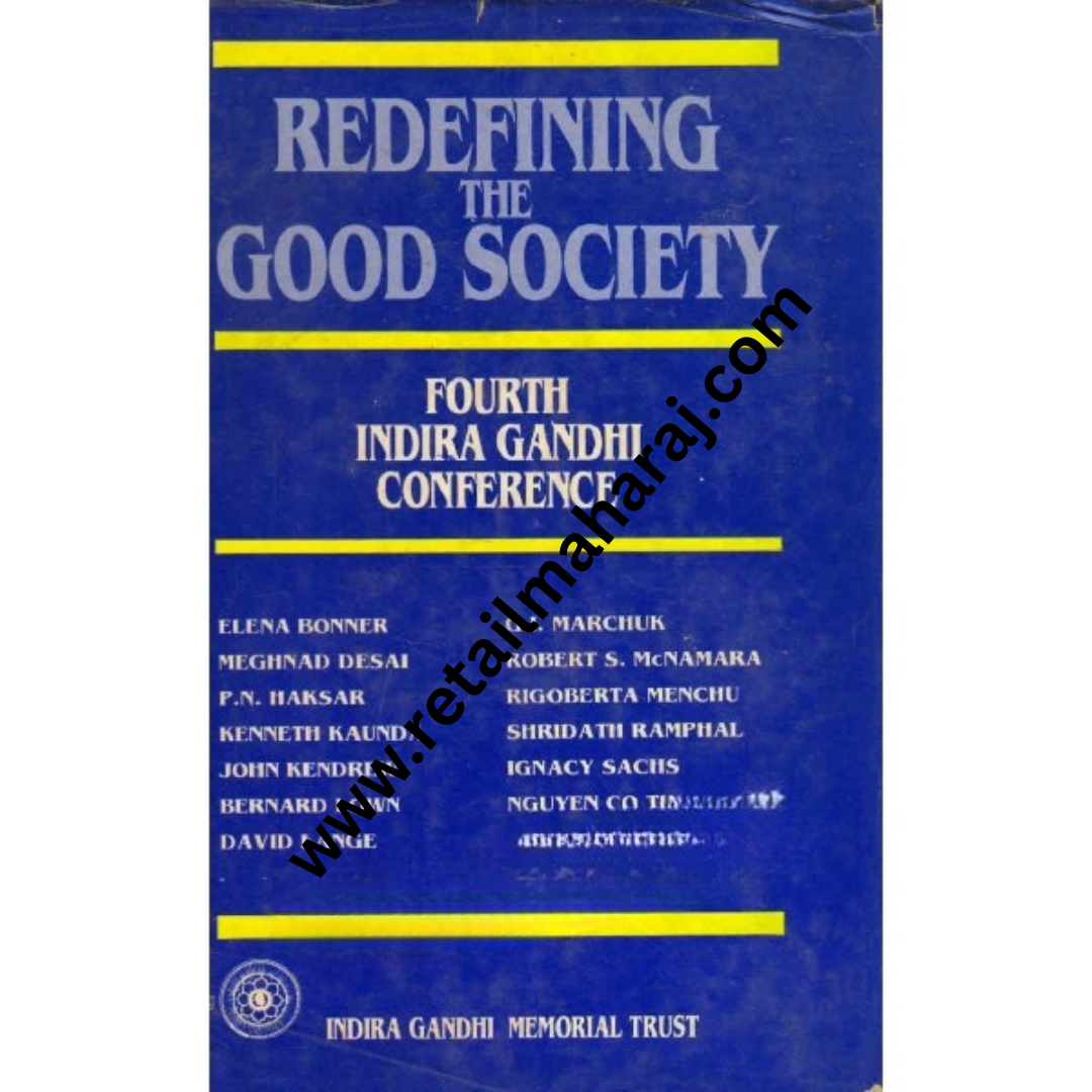 redefining the good society 1st edition - Retail Maharaj