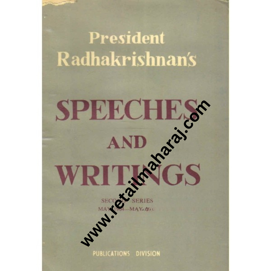 president radhakrishnans speeches and writings 1964 to 1967 1st edition - Retail Maharaj