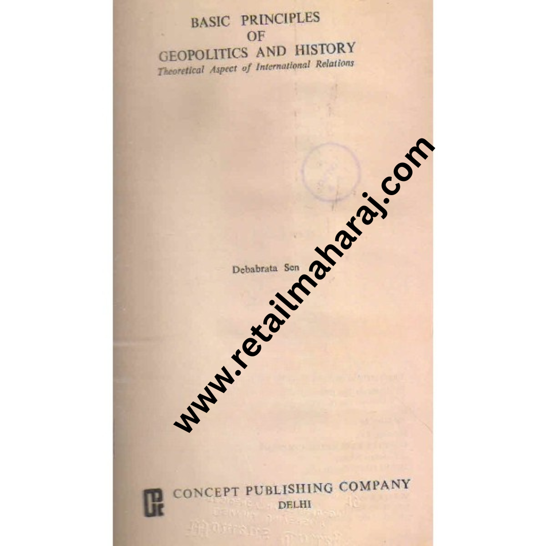 basic principles of geopolitics and history 1st edition - Retail Maharaj