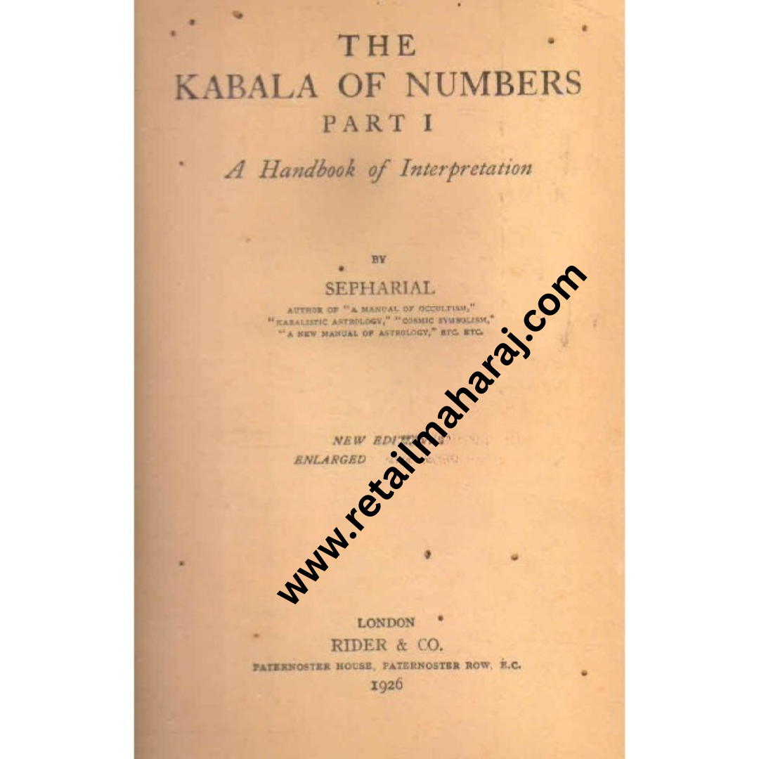 the kabala of numbers part I - Retail Maharaj