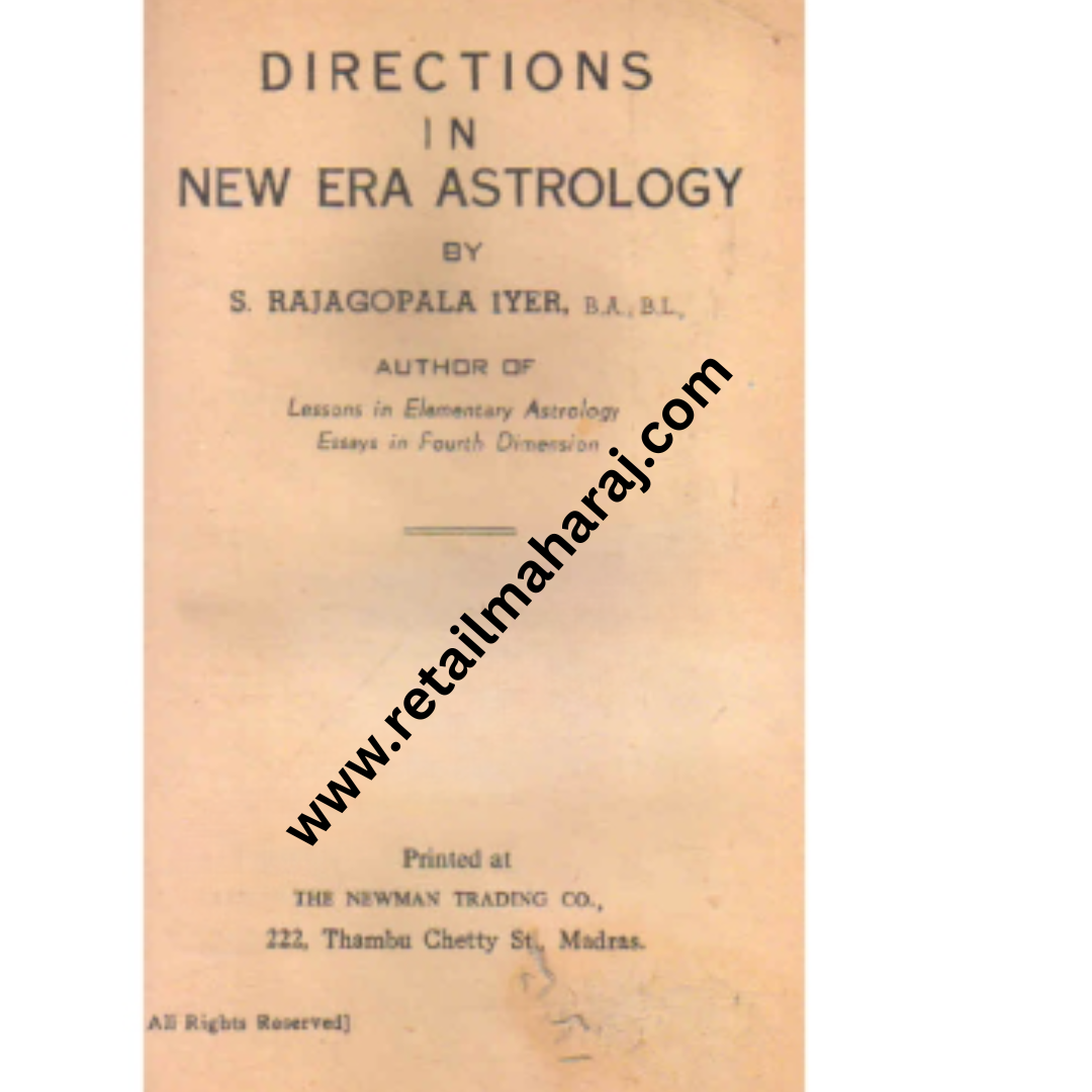 directions in new era astrology 1st edition - Retail Maharaj