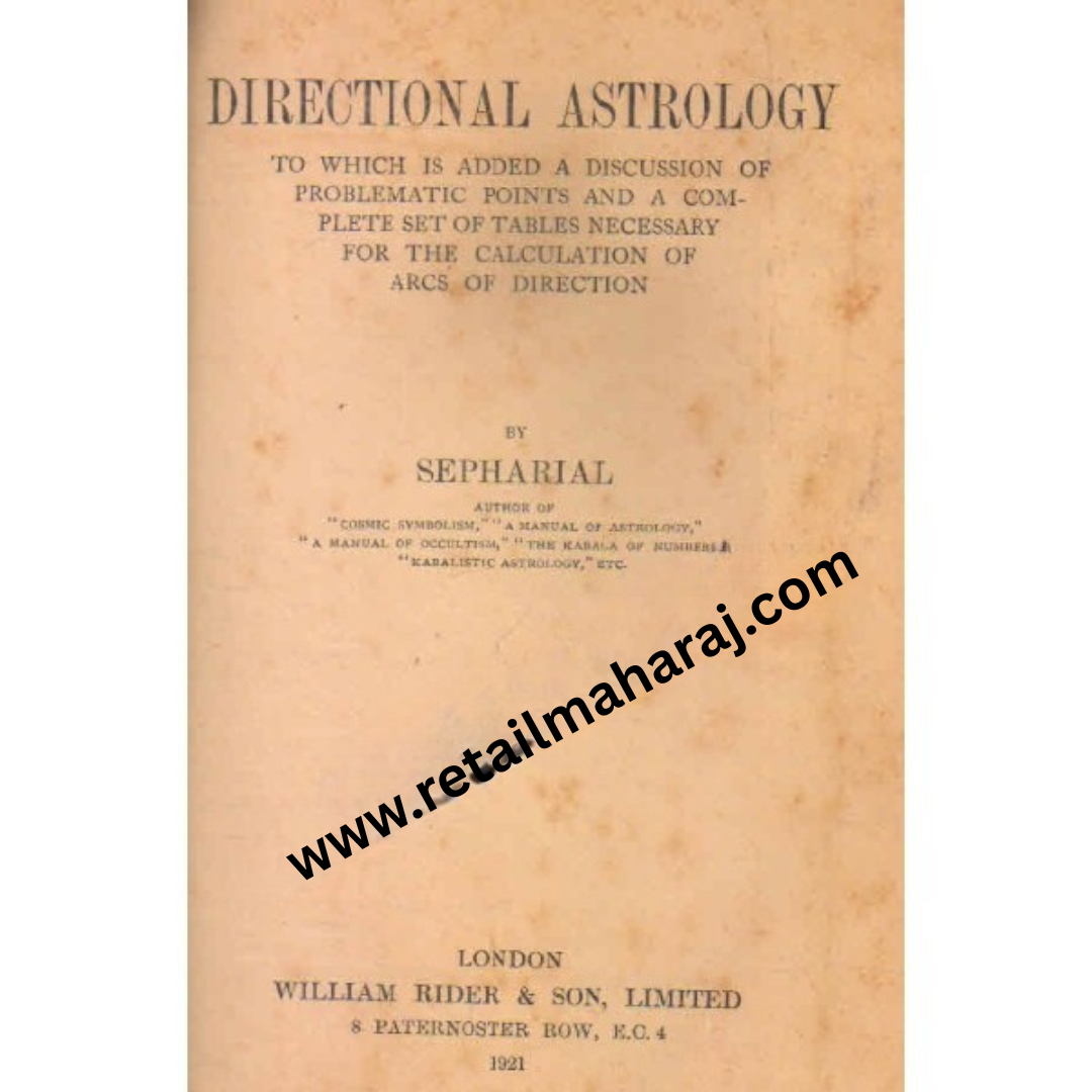 directional astrology 1st edition - Retail Maharaj