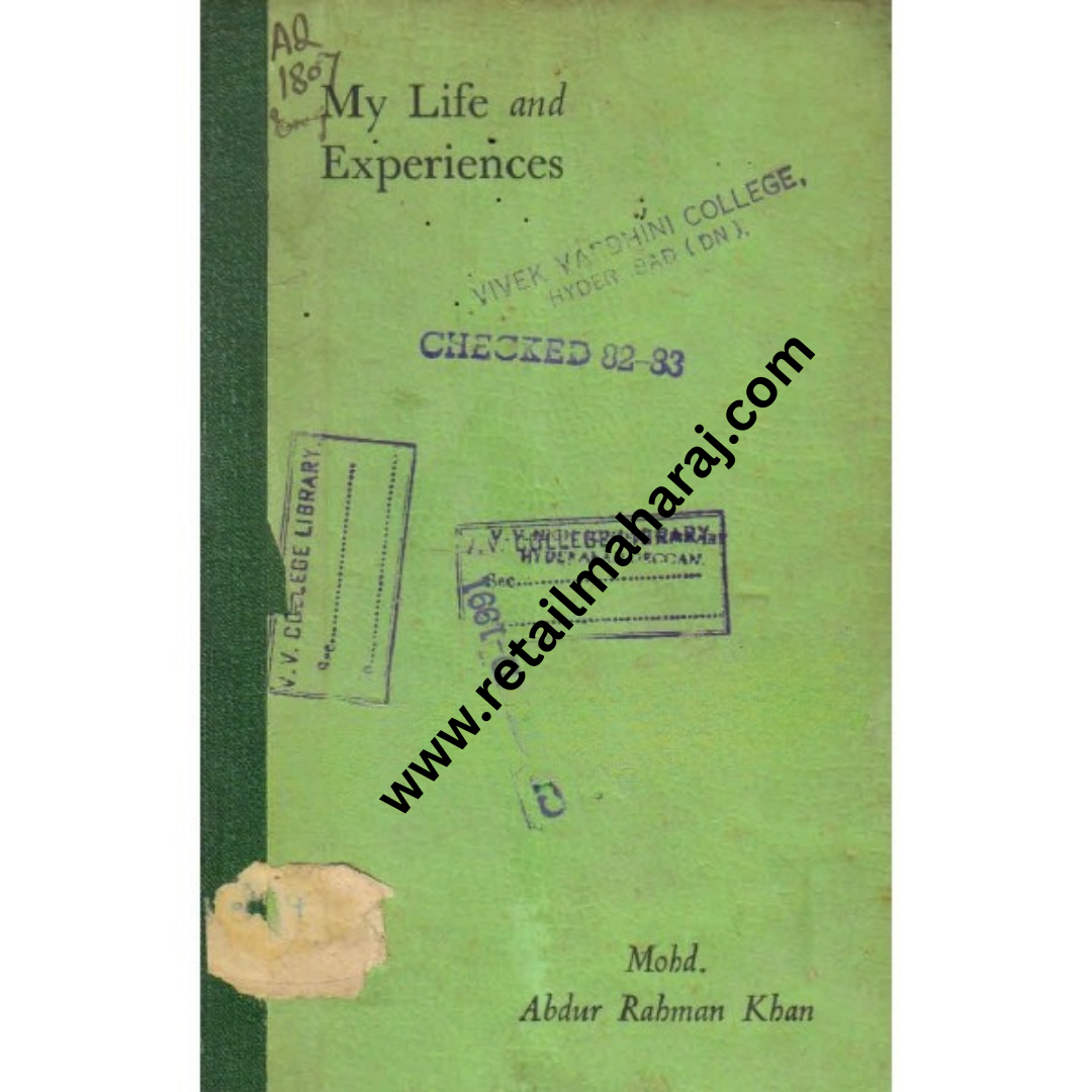 my life and experiences 1st edition - Retail Maharaj