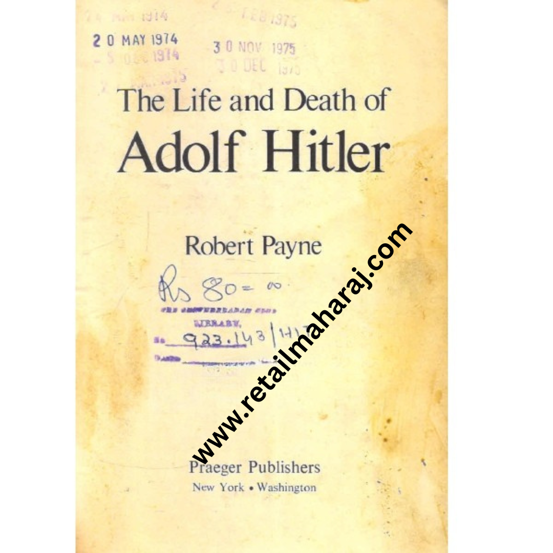 the life and death of adolf hitler 1st edition