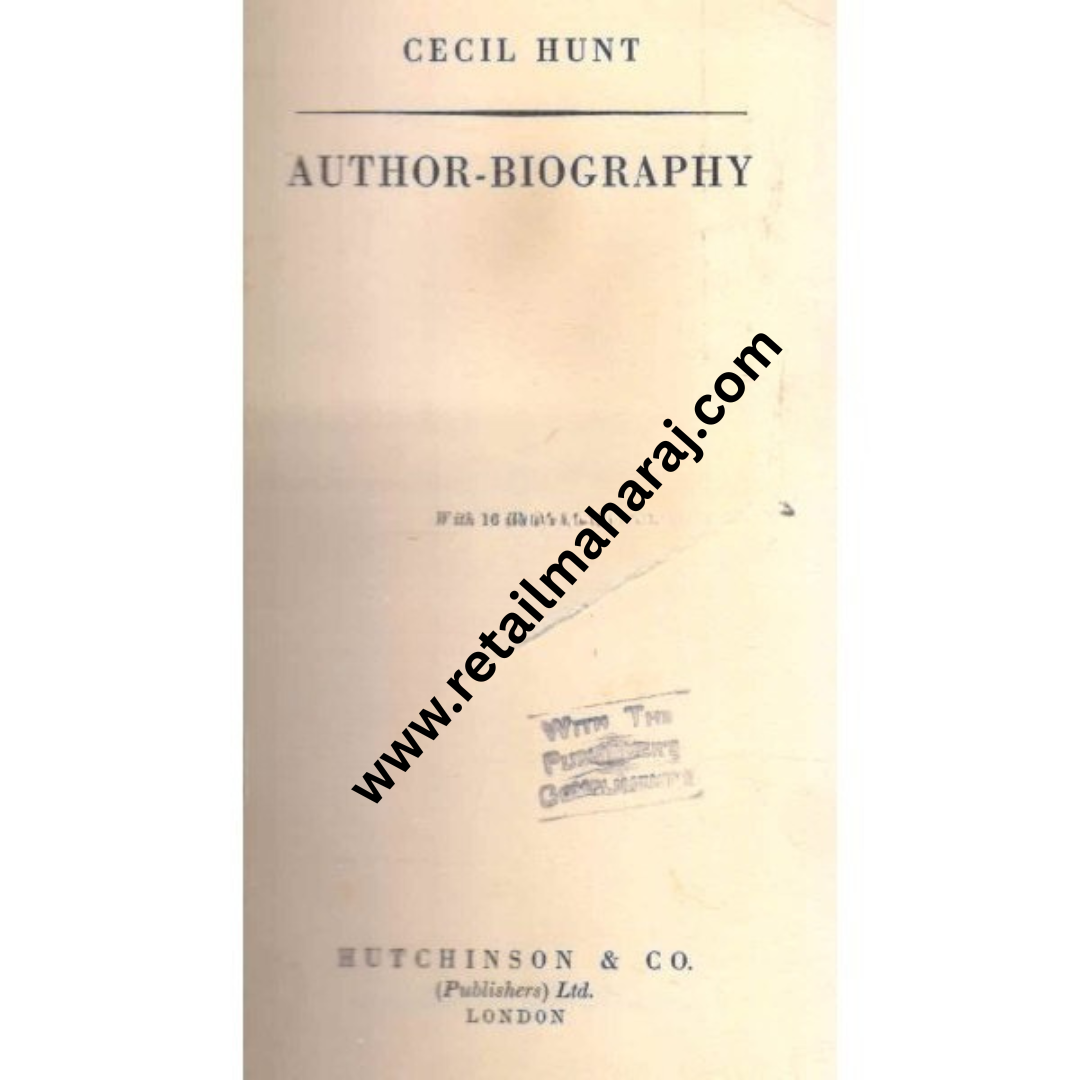 author biography 1st edition