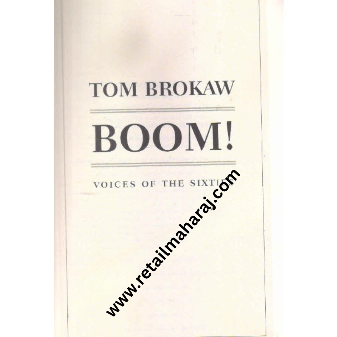 boom voices of the sixties 1st edition