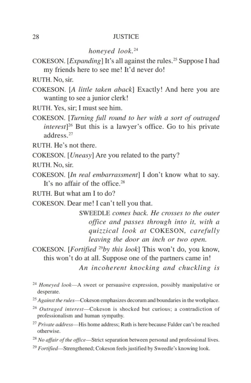 John Galsworthy Justice (English Version) - Retail Maharaj
