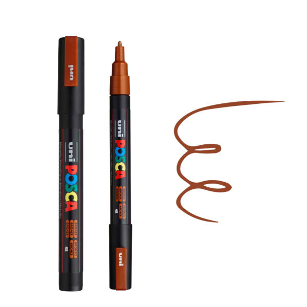 Uni Ball Posca PC-3M Fine Bullet Tip Water Based Paint Marker Pen - Retail Maharaj