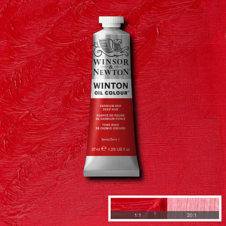 Winsor & Newton Winton Oil Colour Paint 37ml Lemon Yellow Hue - Retail Maharaj