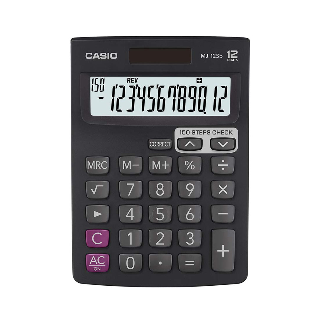 CASIO Desktop Calculator MJ-12SB - Retail Maharaj