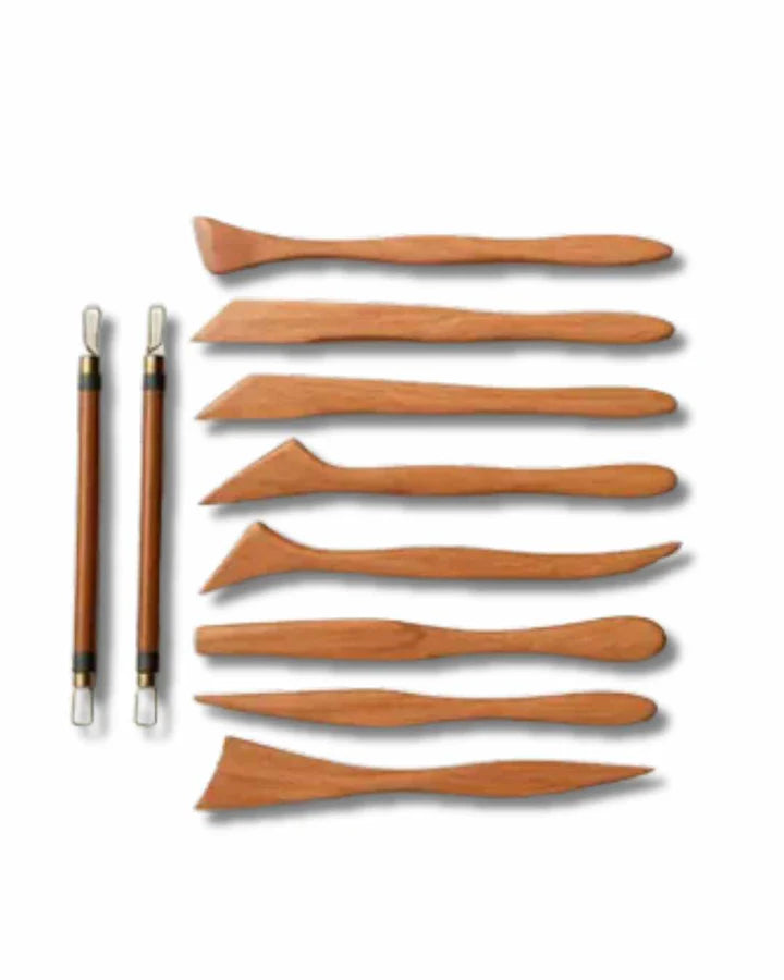 Complete Clay Modelling Tool Set for Sculpting Carving and Detailing - Retail Maharaj