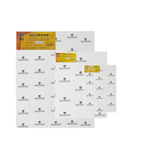 Baohong Academy Rough Watercolour Paper Sheets 300gsm - Retail Maharaj