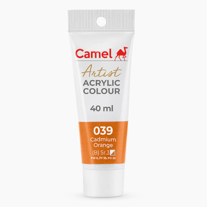 Camel Artist Acrylic Colours (Individual Tube of 40ml) - Retail Maharaj