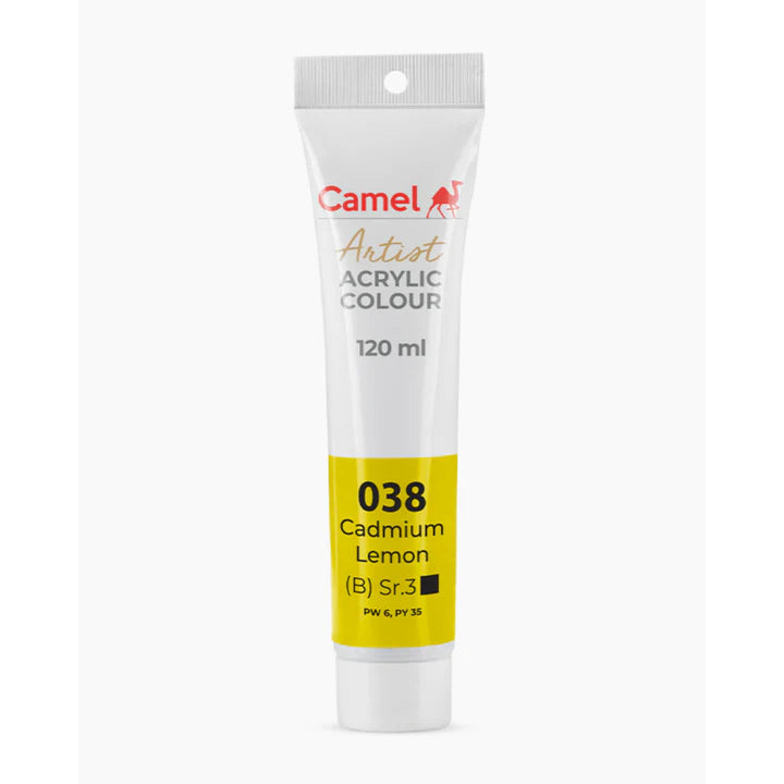 Camel Artist Acrylic Colours (Individual Tube of 120ml) - Retail Maharaj