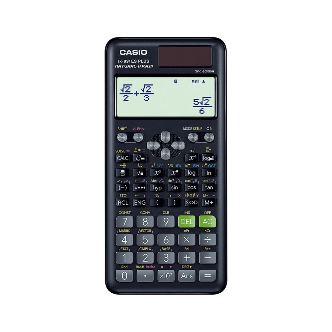 Casio fx 991ES Plus Second Edition Scientific Calculator with Natural Display - Retail Maharaj