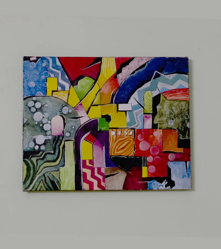 Premium Original Abstract Art – "The Colour of Chaos"