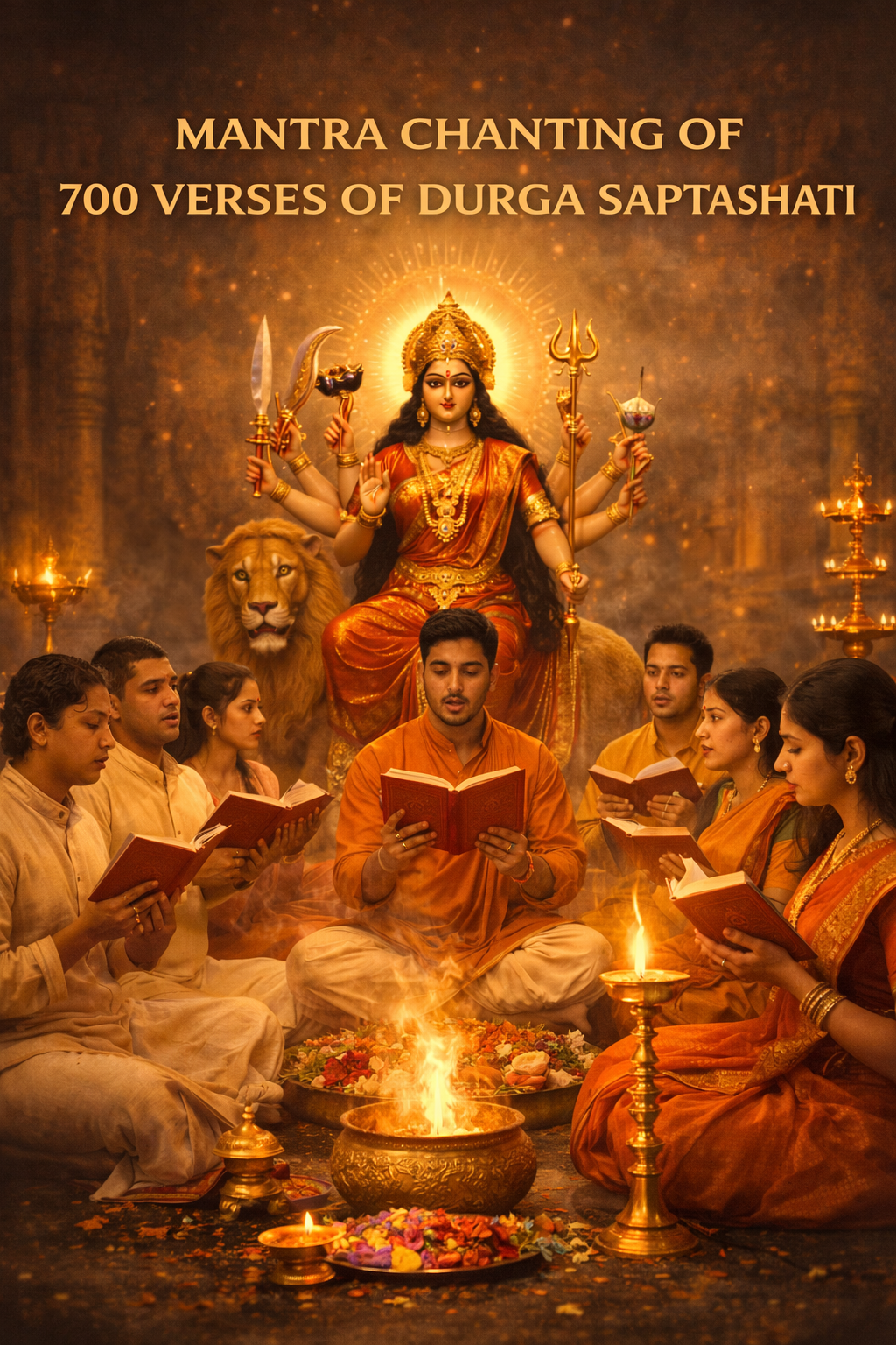 Mantra Chanting of 700 Verses of Durga Saptashati - Retail Maharaj