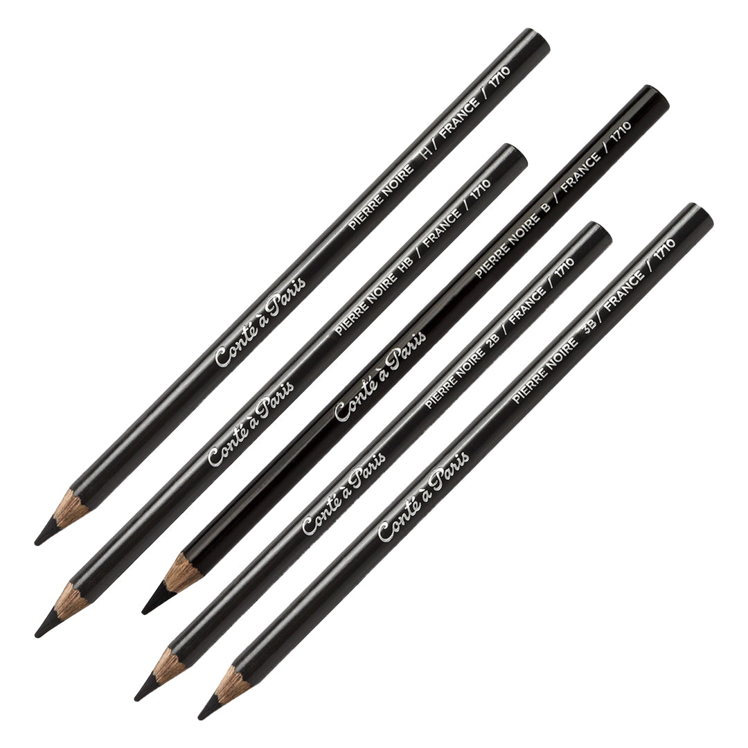 Conte A Paris Pierre Noire Artist Drawing Pencil Open Stock - Retail Maharaj