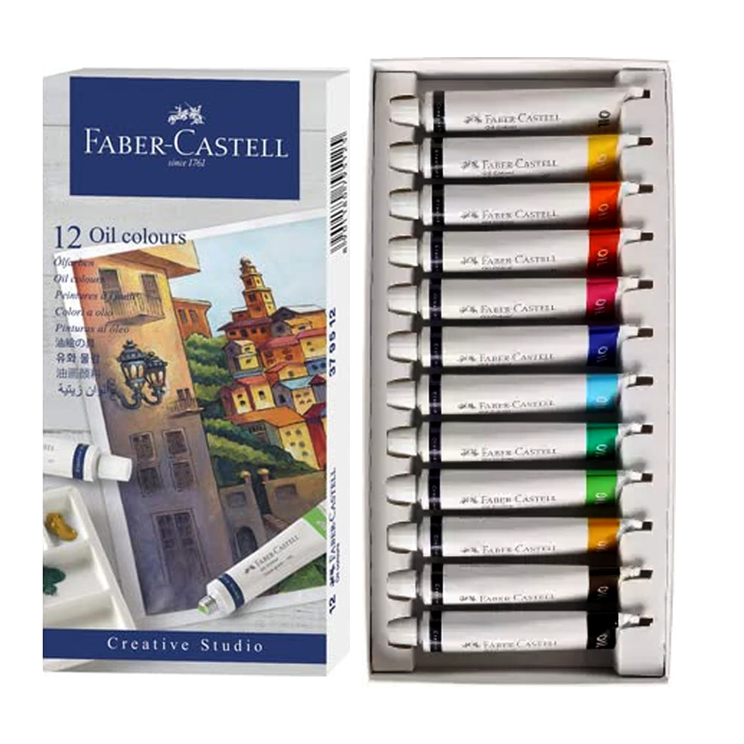 Faber Castell Creative Studio Oil Colours Set for Artists - Retail Maharaj