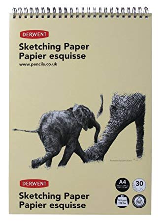 Derwent Sketch Pad Wire Bound Drawing Paper 165 GSM - Retail Maharaj