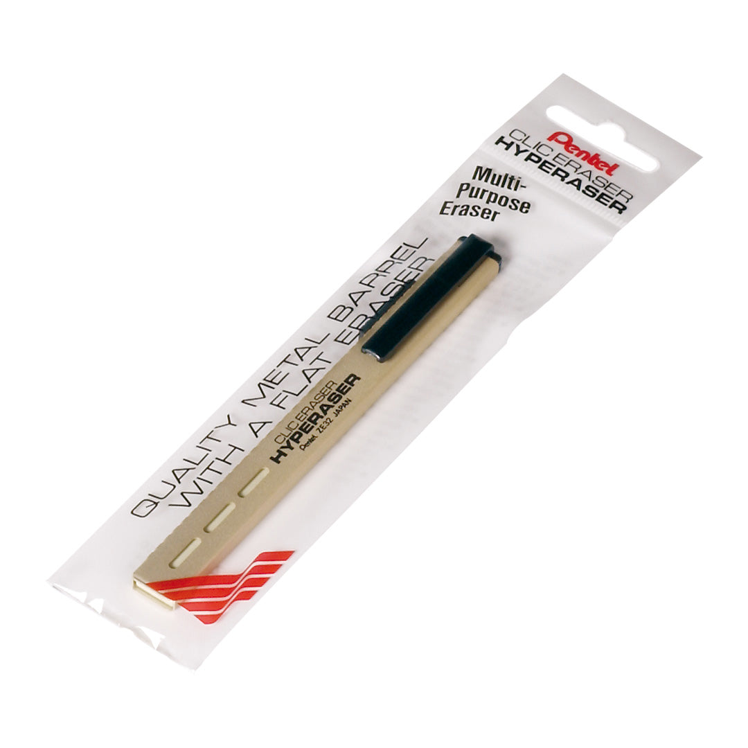 Pentel Click Hyper Eraser Refillable Precision Eraser for Ink and Pencil - Retail Maharaj