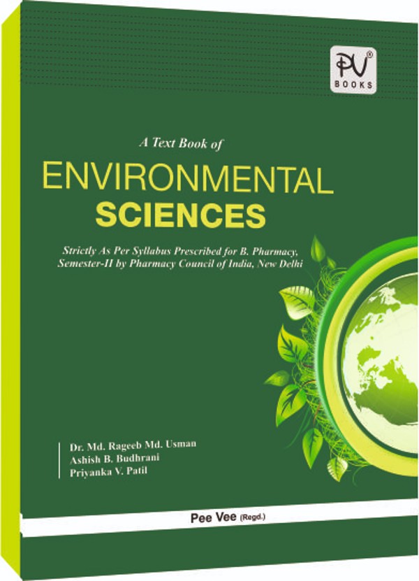 TEXT BOOK OF ENVIRONMENTAL SCIENCES (B. PHARM 2ND SEMESTER) - Retail Maharaj
