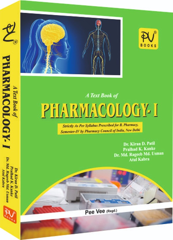 TEXT BOOK OF PHARMACOLOGY–I (B. PHARM 4TH SEMESTER) - Retail Maharaj