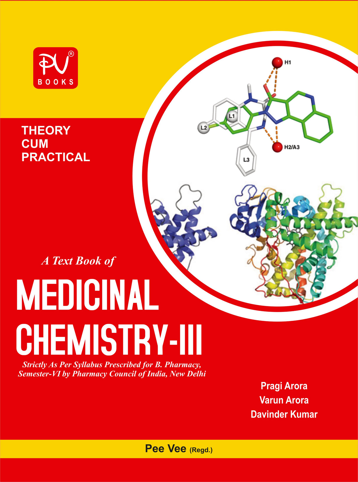 TEXTBOOK OF MEDICINAL CHEMISTRY-III (SEM VI) B.PHARM - Retail Maharaj