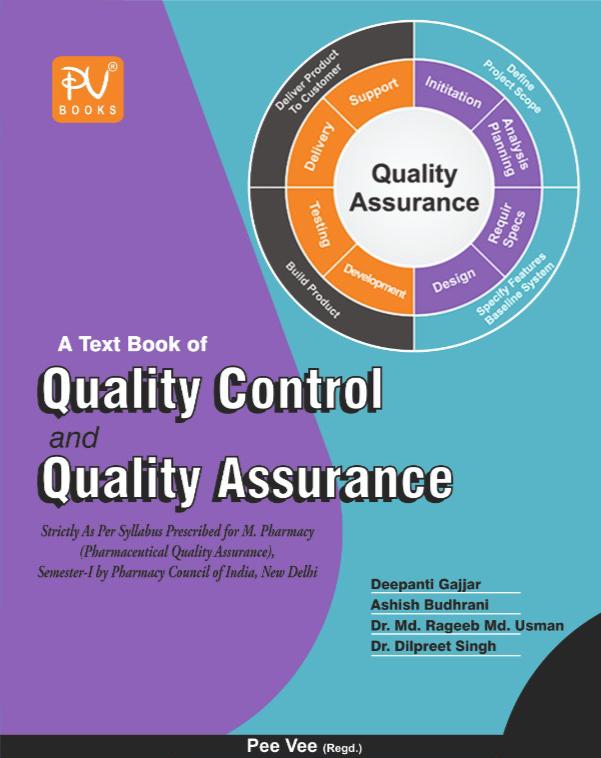 QUALITY CONTROL AND QUALITY ASSURANCE (M.PHARM) SEM I - Retail Maharaj