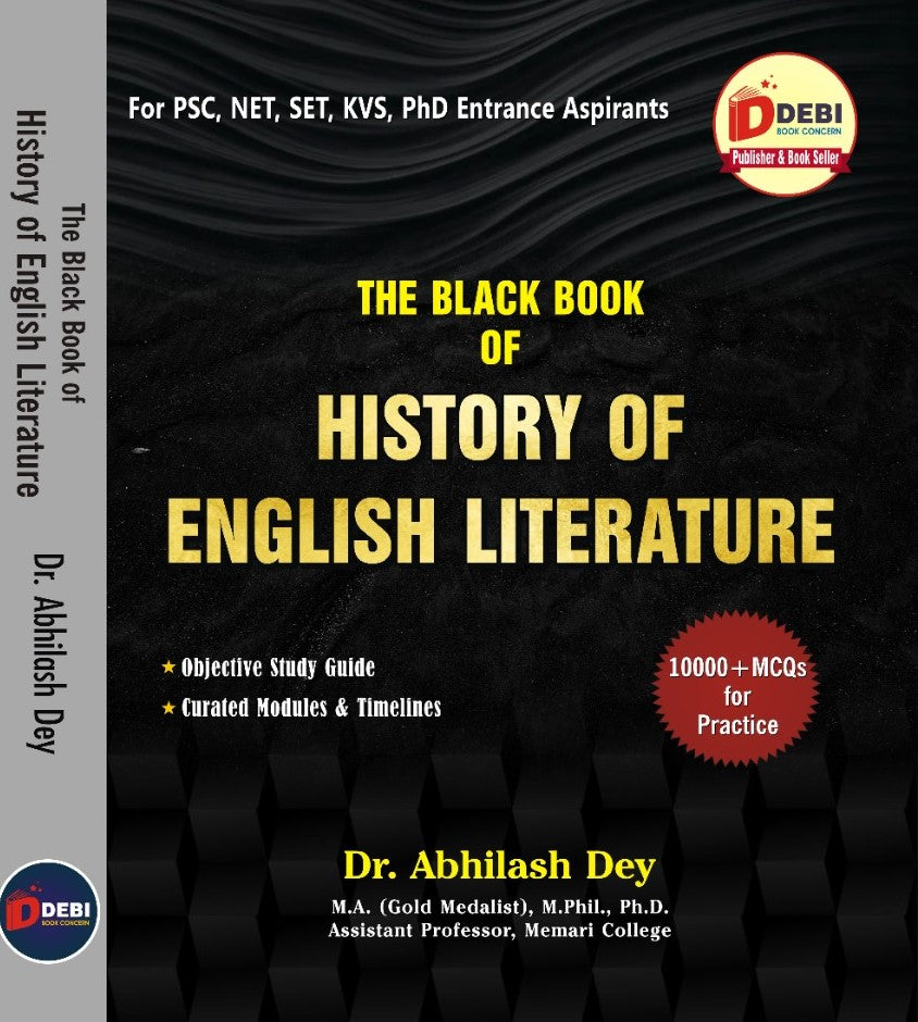 The Black Book of History of English Literature (English Version) - Retail Maharaj