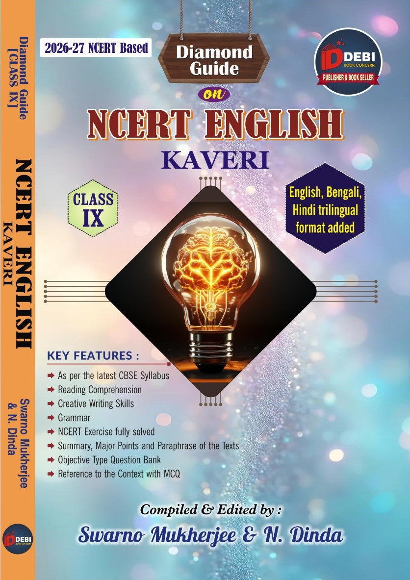 Diamond Guide On NCERT ENGLISH KAVERI Class - IX (Trilingual Version) - Retail Maharaj