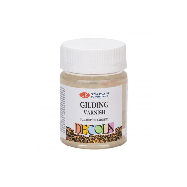 Decola Gilding Varnish for Metallic Leaf Protection - Retail Maharaj