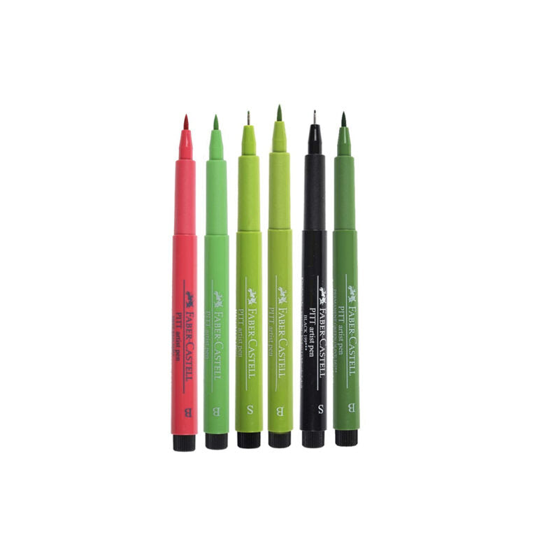 Faber Castell Pitt Artist Pen Hand Lettering Set with India Ink - Retail Maharaj