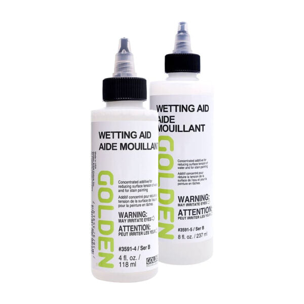Golden Acrylic Wetting Aid Additive for Improved Flow and Staining Effects - Retail Maharaj