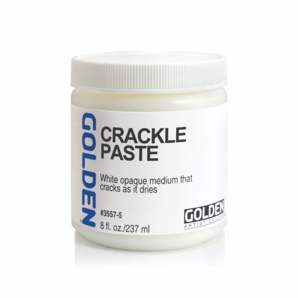 Golden Acrylic Crackle Paste Texture Medium Matte Finish for Art and Craft - Retail Maharaj