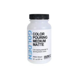 Golden Color Pouring Acrylic Medium Gloss and Matte Open Stock - Retail Maharaj