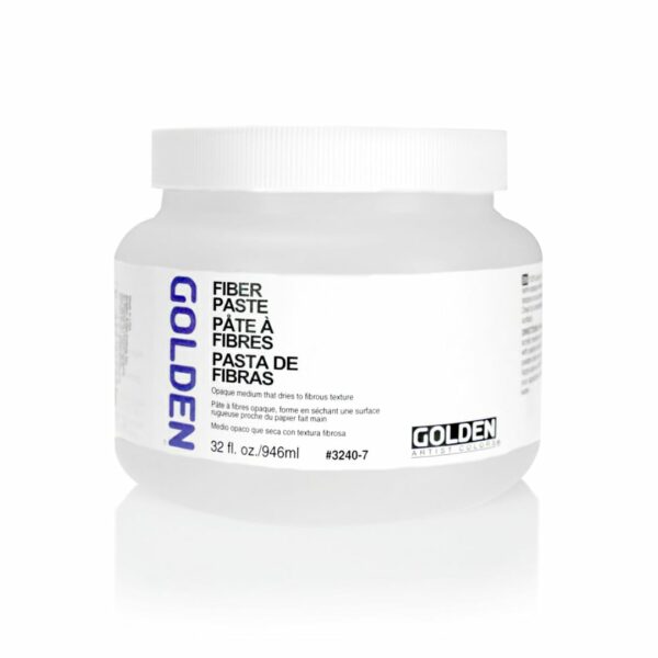Golden Fiber Paste Acrylic Texture Medium for Paper Like Surfaces - Retail Maharaj