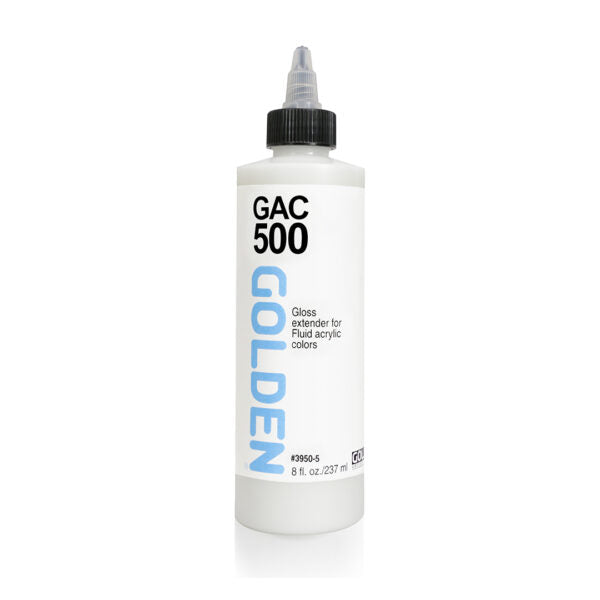 Golden GAC 500 Gloss Extender Acrylic Medium for Fluid Colours - Retail Maharaj