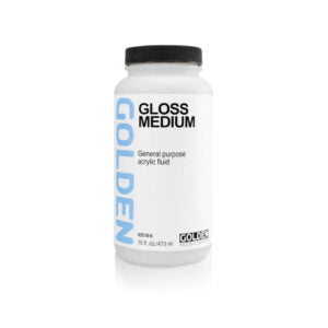 Golden Acrylic Gloss Medium for Glazing Paint Extension and High Gloss Finish - Retail Maharaj