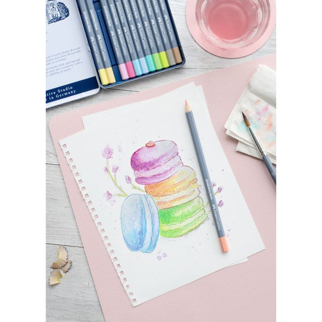 Faber Castell Goldfaber Aqua Watercolour Pencils Artist Colour Set - Retail Maharaj