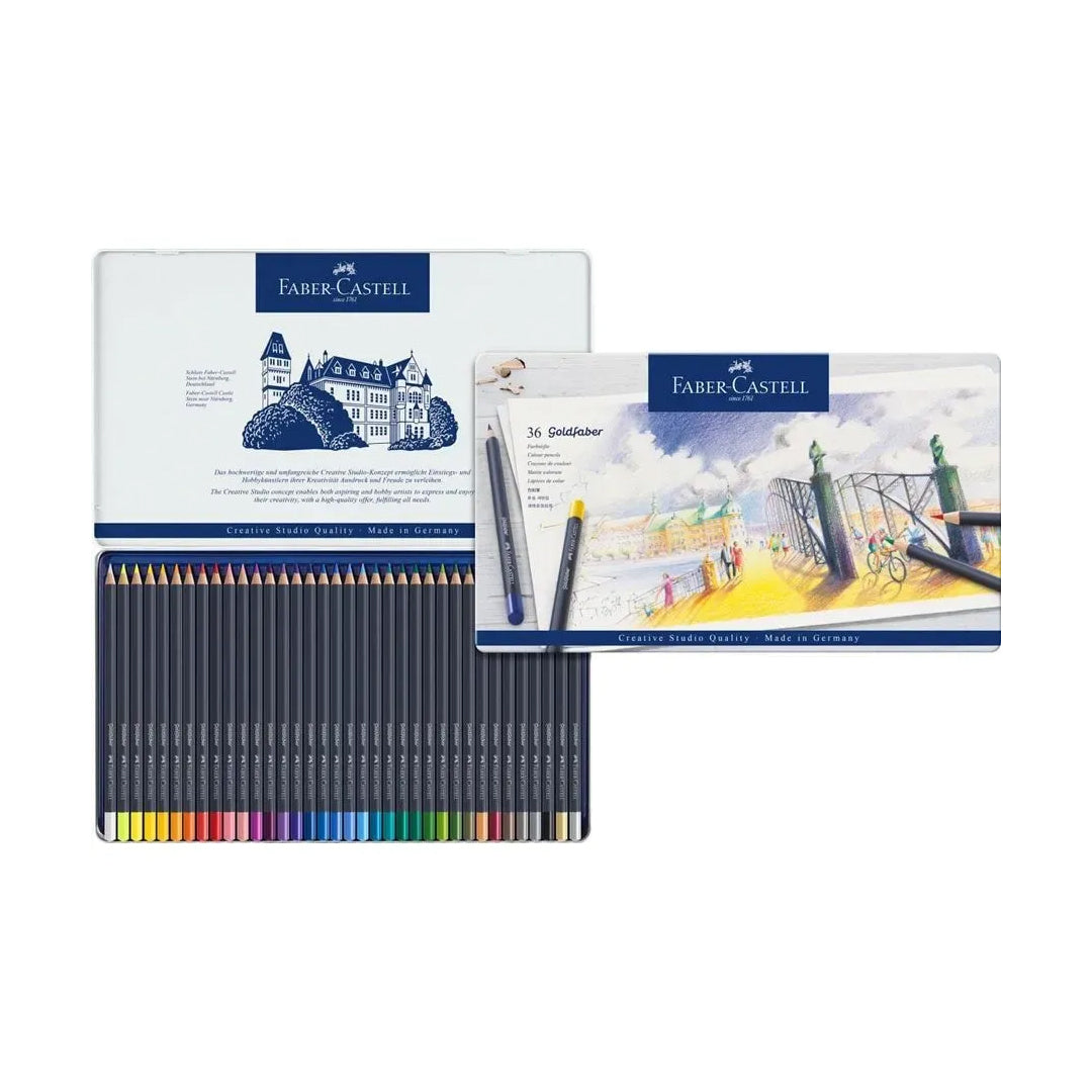 Faber Castell Goldfaber Colour Pencils Set for Artists and Drawing - Retail Maharaj