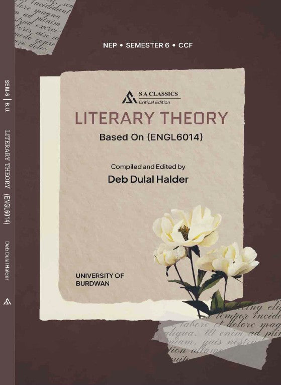 LITERARY THEORY (ENGL6014) (Text with Critical) SEM-6, B.U. (English Version) - Retail Maharaj