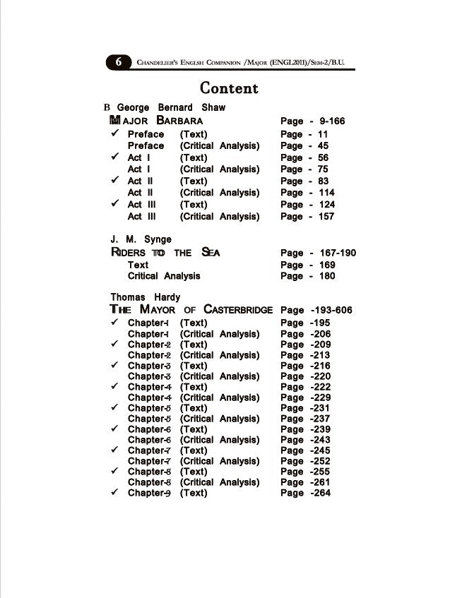 Introduction to Selected Plays & Novels – Complete Text with Critical Analysis (ENGL2011) SEM-2, BU (English Version) - Retail Maharaj