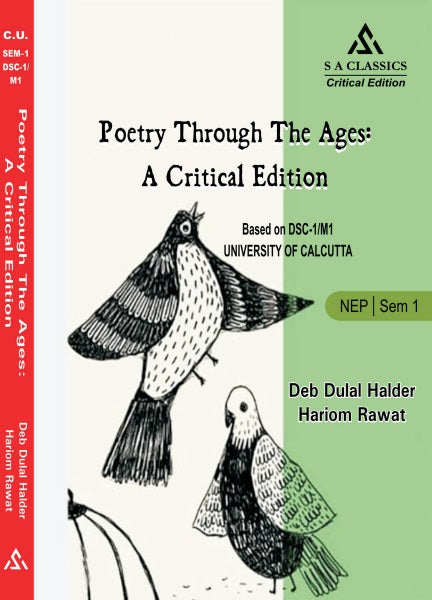 Poetry Through the Ages: A Critical Edition (DSC-1/M1), Semester-1, C.U (English Version) - Retail Maharaj