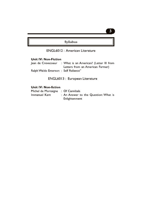 Non-Fiction from American & European Literature – Complete Text with Critical Analysis (ENGL6012 & ENGL6013) SEM-6, BU (English Version) - Retail Maharaj