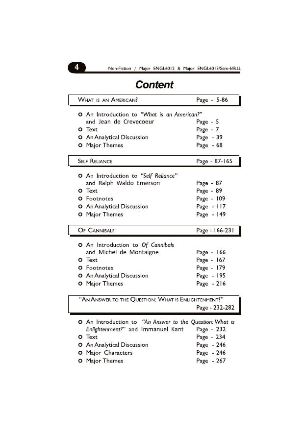 Non-Fiction from American & European Literature – Complete Text with Critical Analysis (ENGL6012 & ENGL6013) SEM-6, BU (English Version) - Retail Maharaj