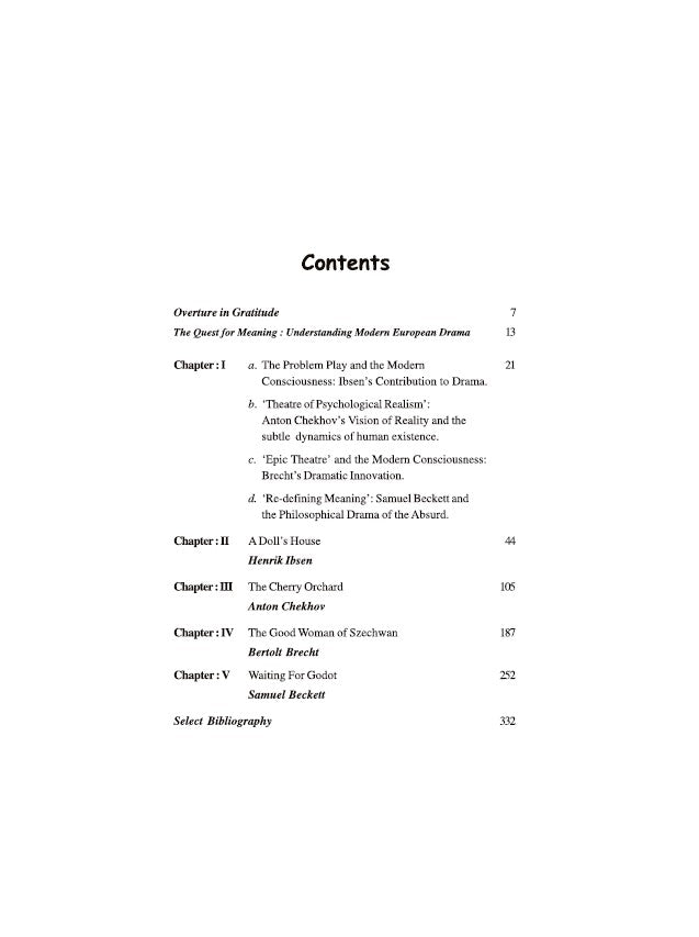 Modern European Drama – Text with Criticism (University & College Level Critical Edition, SEM-6) (English Version) - Retail Maharaj